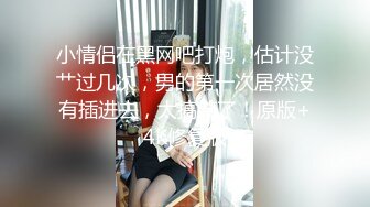 小哥和朋友借着酒精约上炮友在客厅里上演三人行双龙打桩玩(中) 