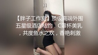 【胖子工作室】顶级高端外围五星级酒店私约，C罩杯美乳，共度鱼水之欢，香艳刺激