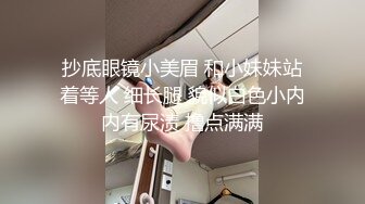 抄底眼镜小美眉 和小妹妹站着等人 细长腿 貌似白色小内内有尿渍 撸点满满