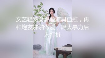 文艺轻熟女露脸道具自慰，再和炮友啪啪做爱，屌大暴力后入打桩